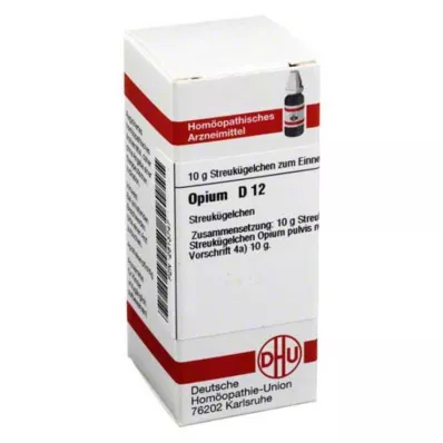 OPIUM D 12 glóbulos, 10 g OPIUM D 12 glóbulos, 10 g
