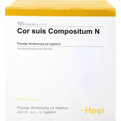 COR SUIS Ampolas de Compositum N, 100 unid