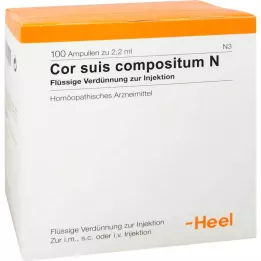 COR SUIS Ampolas de Compositum N, 100 unid