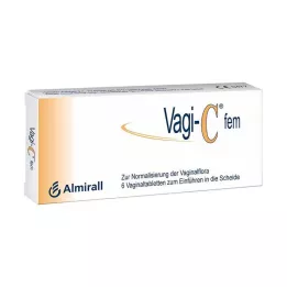 VAGI C Fem comprimidos vaginais, 6 unidades