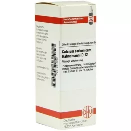 CALCIUM CARBONICUM Diluição de Hahnemanni D 12, 20 ml