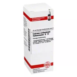 CALCIUM CARBONICUM Diluição de Hahnemanni D 12, 20 ml