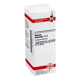 NATRIUM CHLORATUM Diluição D 6, 20 ml