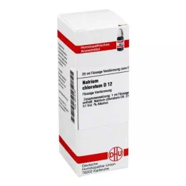 NATRIUM CHLORATUM Diluição D 12, 20 ml
