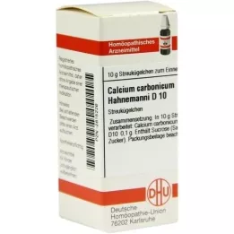 CALCIUM CARBONICUM Hahnemanni D 10 glóbulos, 10 g