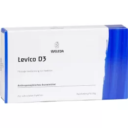 LEVICO D 3 ampolas, 48X1 ml
