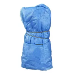 ÜBERSCHUHE Plástico descartável azul, 10 pcs