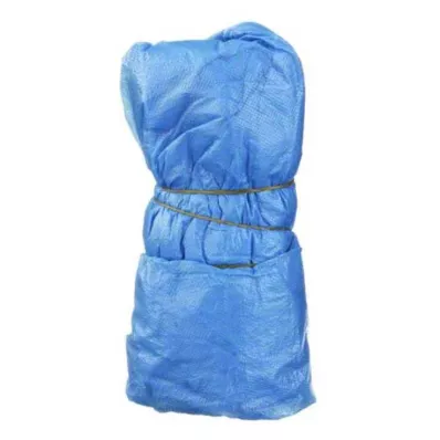 ÜBERSCHUHE Plástico descartável azul, 10 pcs