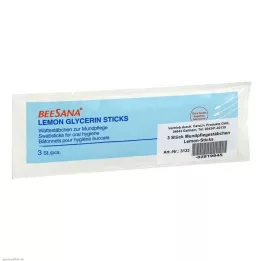 MUNDPFLEGESTÄBCHEN Palitos de limão, 3 peças