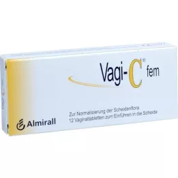 VAGI C Fem comprimidos vaginais, 12 unidades