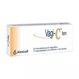 VAGI C Fem comprimidos vaginais, 12 unidades