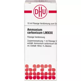 AMMONIUM CARBONICUM LM XXX Diluição, 10 ml