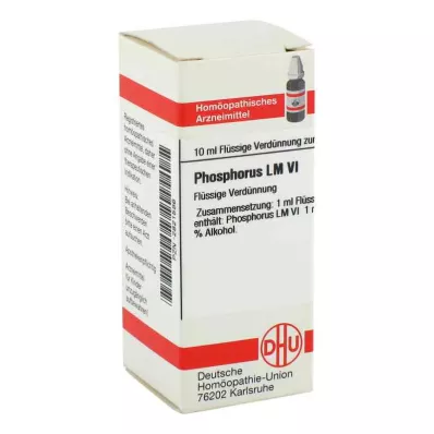 PHOSPHORUS LM VI Diluição, 10 ml PHOSPHORUS LM VI Diluição, 10 ml
