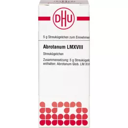 ABROTANUM LM XVIII Glóbulos, 5 g