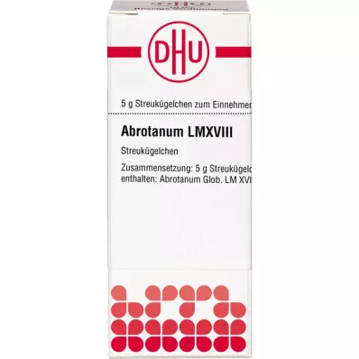 ABROTANUM LM XVIII Glóbulos, 5 g