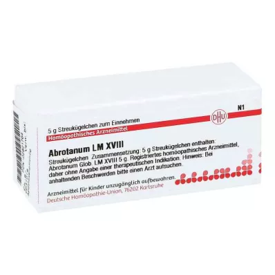 ABROTANUM LM XVIII Glóbulos, 5 g ABROTANUM LM XVIII Glóbulos, 5 g