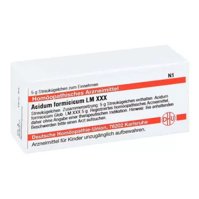 ACIDUM FORMICICUM LM XXX Glóbulos, 5 g ACIDUM FORMICICUM LM XXX Glóbulos, 5 g