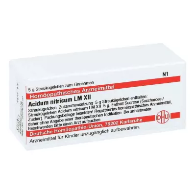 ACIDUM NITRICUM LM XII Glóbulos, 5 g ACIDUM NITRICUM LM XII Glóbulos, 5 g