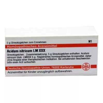 ACIDUM NITRICUM LM XXX Glóbulos, 5 g