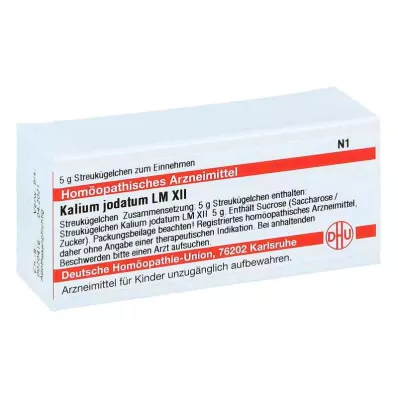 KALIUM JODATUM LM XII Glóbulos, 5 g KALIUM JODATUM LM XII Glóbulos, 5 g