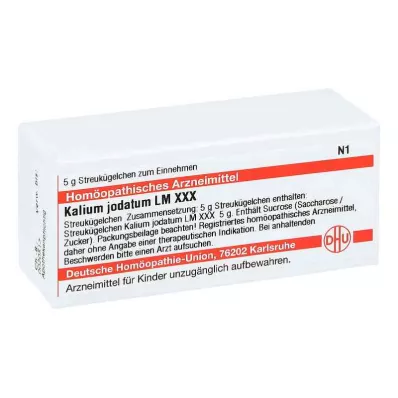 KALIUM JODATUM LM XXX Glóbulos, 5 g KALIUM JODATUM LM XXX Glóbulos, 5 g