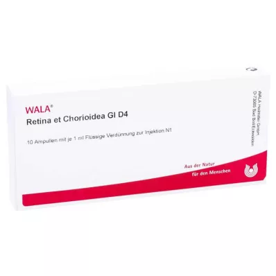 RETINA ET Chorioidea GL D 4 ampolas, 10X1 ml