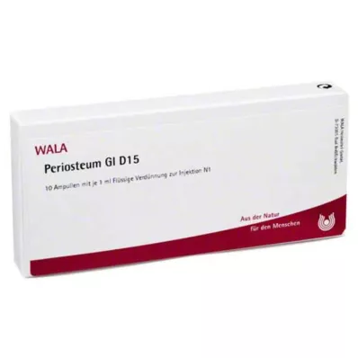 PERIOSTEUM GL D 15 ampolas, 10X1 ml PERIOSTEUM GL D 15 ampolas, 10X1 ml