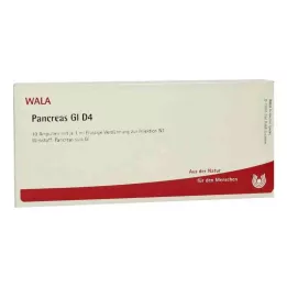 PANCREAS GL D 4 ampolas, 10X1 ml