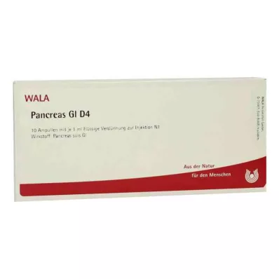 PANCREAS GL D 4 ampolas, 10X1 ml PANCREAS GL D 4 ampolas, 10X1 ml