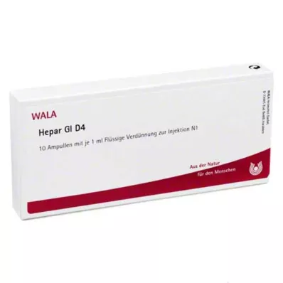 HEPAR GL D 4 ampolas, 10X1 ml HEPAR GL D 4 ampolas, 10X1 ml