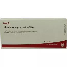 GLANDULAE SUPRARENALES GL D 6 ampolas, 10X1 ml