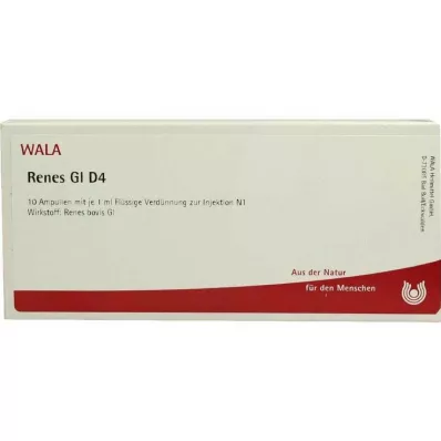 RENES GL D 4 ampolas, 10X1 ml RENES GL D 4 ampolas, 10X1 ml