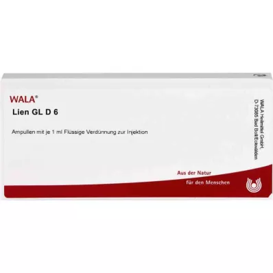 LIEN GL D 6 ampolas, 10X1 ml LIEN GL D 6 ampolas, 10X1 ml