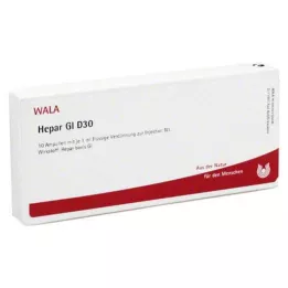 HEPAR GL D 30 ampolas, 10X1 ml