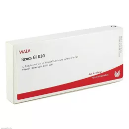 RENES GL D 30 ampolas, 10X1 ml