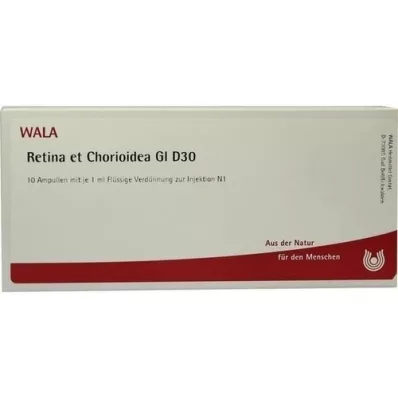 RETINA ET Chorioidea GL D 30 ampolas, 10X1 ml