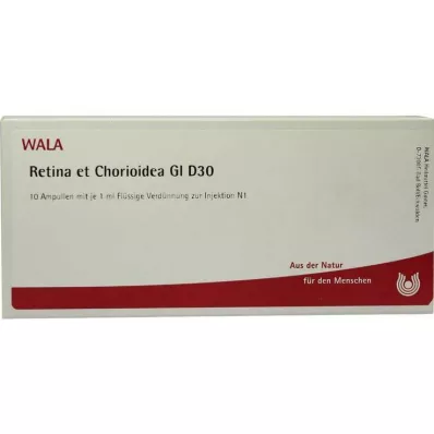 RETINA ET Chorioidea GL D 30 ampolas, 10X1 ml