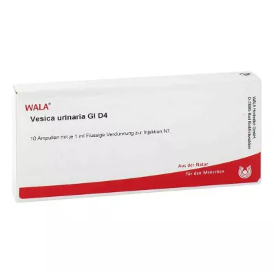 VESICA URINARIA GL D 4 ampolas, 10X1 ml VESICA URINARIA GL D 4 ampolas, 10X1 ml