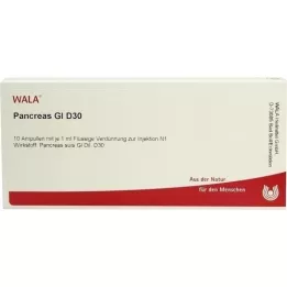 PANCREAS GL D 30 ampolas, 10X1 ml