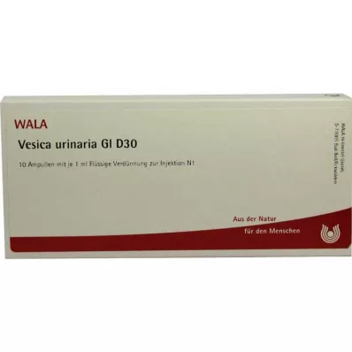 VESICA URINARIA GL D 30 ampolas, 10X1 ml VESICA URINARIA GL D 30 ampolas, 10X1 ml