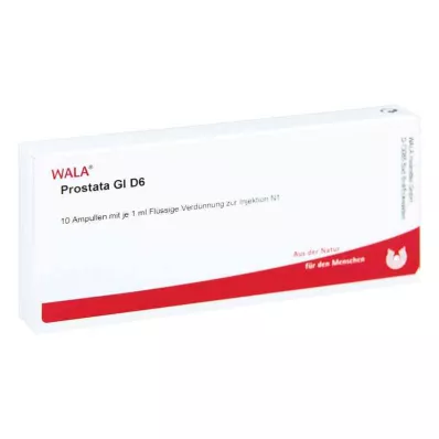 PROSTATA GL D 6 ampolas, 10X1 ml PROSTATA GL D 6 ampolas, 10X1 ml