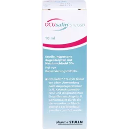 OCUSALIN 5% OSD Colírio, 1X10 ml