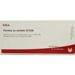 FORMICA EX animale GL D 30 ampolas, 10X1 ml