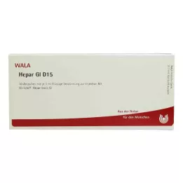HEPAR GL D 15 ampolas, 10X1 ml
