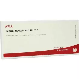 TUNICA mucosa nasi GL D 15 ampolas, 10X1 ml
