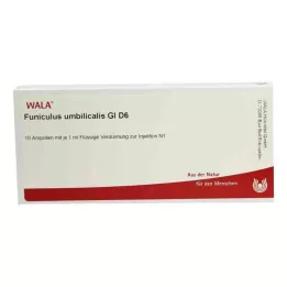 FUNICULUS UMBILICALIS GL D 6 ampolas, 10X1 ml