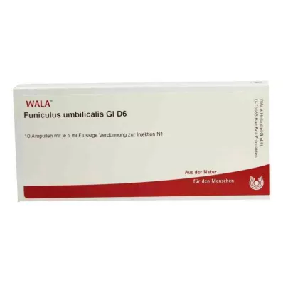 FUNICULUS UMBILICALIS GL D 6 ampolas, 10X1 ml