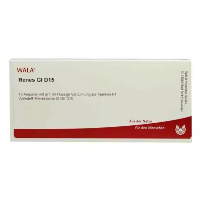 RENES GL D 15 ampolas, 10X1 ml RENES GL D 15 ampolas, 10X1 ml