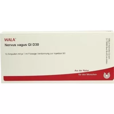 NERVUS VAGUS GL D 30 ampolas, 10X1 ml
