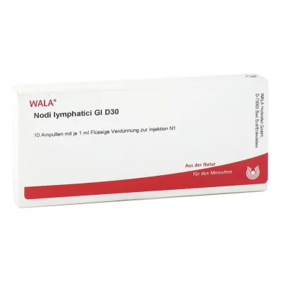 NODI lymphatici GL D 30 ampolas, 10X1 ml